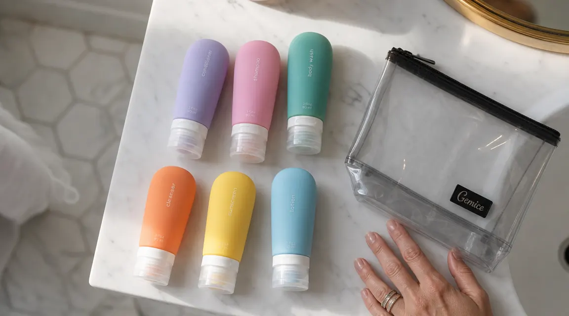 TSA Travel Bottles Review: I Tested the 18-Pack Through 6 Months of Carry-On Travel